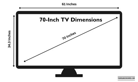 70인치 tv 크기, 우주를 담을 수 있을까?