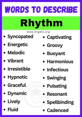 How to Describe Rhythm in Music: A Symphony of Words and Beats