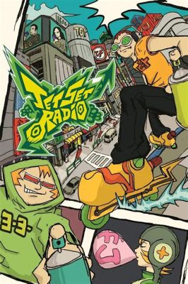 Jet Set Radio: A Vibrant Symphony of Graffiti and Rebellion on Wheels!